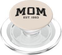 Mom Est 1993 Custom Mom Personalized Mother’s Day Customized PopSockets PopGrip for MagSafe