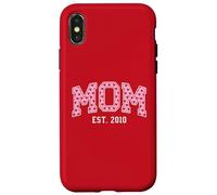 Mom Est 2010 Custom Mom Personalized Mother’s Day Customized Case for iPhone X/XS