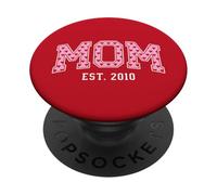 Mom Est 2010 Custom Mom Personalized Mother’s Day Customized PopSockets Adhesive PopGrip