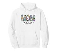 Mom est 2026 flower loving mother's day Pullover Hoodie