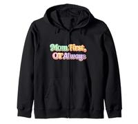 Mom First OT Always Mother’s Day Retro Occupational Therapy Zip Hoodie