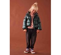 Mom Fit Jeans with Heart-Shaped Pockets on the Back, for Girls denim grey