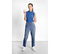 Mom Fit Raw Edge Jeans Enorsia Blue 16