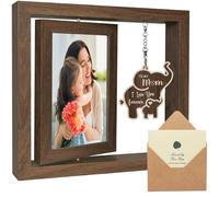 Mom Gifts from Daughters Son, Christmas Birthday Mothers Day Gift, New Moms and First Time Mom Gift Picture Frame, Display Two 4x6 Photos