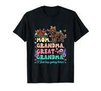 Mom Grandma Great Grandma Better Mother's Day Cockapoo T-Shirt