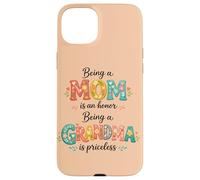 Mom Grandma Quote Being a Grandma is Priceless Case for iPhone 15 Plus
