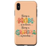 Mom Grandma Quote Being a Grandma is Priceless Case for iPhone XS Max