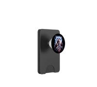 Mom Howling at Moon Funny Mother's Day PopSockets PopWallet for MagSafe