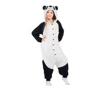 Mom Infant Panda Kigurumi Bear With Hood And Tail Costume