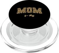 Mom Is Boss in a Leopard Print for Mothers Day PopSockets PopGrip for MagSafe