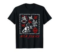 Mom Jeans Butterfly Puppy T-Shirt