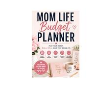 Mom Life Budget Planner: Monthly Budget & Savings Tracker