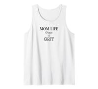Mom Life Grace and Grit Tank Top
