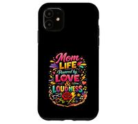 Mom Life Powered by Love and Loudness Floral Mama Case for iPhone 11