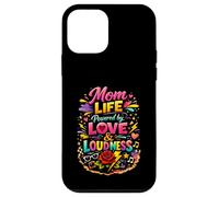 Mom Life Powered by Love and Loudness Floral Mama Case for iPhone 12 mini