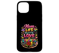 Mom Life Powered by Love and Loudness Floral Mama Case for iPhone 15 Plus