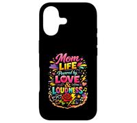 Mom Life Powered by Love and Loudness Floral Mama Case for iPhone 17
