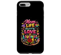 Mom Life Powered by Love and Loudness Floral Mama Case for iPhone 7 Plus/8 Plus