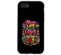 Mom Life Powered by Love and Loudness Floral Mama Case for iPhone SE (2020) / 7/8