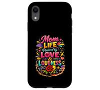Mom Life Powered by Love and Loudness Floral Mama Case for iPhone XR
