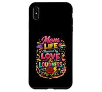Mom Life Powered by Love and Loudness Floral Mama Case for iPhone XS Max