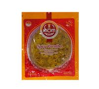 Mom Made Spicy Paratha 400g Authentic Multi Layered Indian Flatbread Prepared with Spices Ready to Eat Indian Flatbread Pack of 1