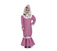 Mom Madrid Girl Costume Pink 7-9 Years Kids