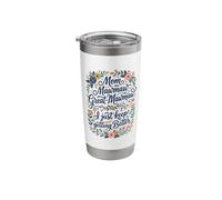 Mom Mawmaw Great Mawmaw I Just Keep Getting Better Funny Stainless Steel Insulated Tumbler