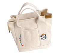 Mom Meal Bag for Travel Parents Canvas Bag with Ample Space Multipurpose Diaper & Meal Easy Carrying Mom Travel Shopping