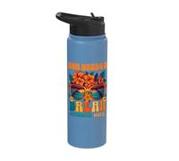 Mom Mother Momma Needs A Vacation Break Summer Holidays Stainless Steel Insulated Water Bottle