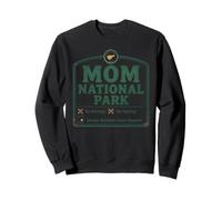 Mom National Park Outdoors Mothers Day Retro Parenting Joke Sweatshirt