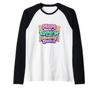 Mom Needs a Recharge from Mommy Duties - Best Mom Mama Mommy Raglan Baseball Tee