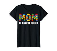 Mom of A Master Builder Building Blocks Mom T-Shirt