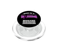 Mom Of A Warrior Migraine Headache PopSockets PopGrip for MagSafe