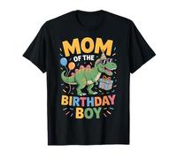 Mom of The Birthday Boy Dinosaur T-Rex T-Shirt