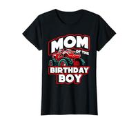 Mom of The Birthday BOY Monster Truck Birthday Mom T-Shirt