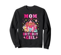 Mom Of The Birthday Girl Circus Carnival Family Party Sweatshirt