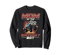 Mom Of The Birthday Party Monster Truck Mommy Sweatshirt