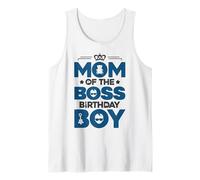 Mom of The Boss Birthday Party Outfit Like A Boss Mommy Tank Top