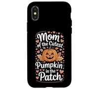 Mom Of The Cutest Pumpkin In The Patch Family Outing Case for iPhone X/XS