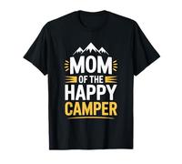 Mom of The Happy Camper, Camp Camping Outdoor Mother T-Shirt