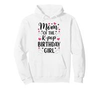 Mom Of The K Pop Birthday Girl Korean Pop Fan Girls Women Pullover Hoodie