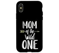 Mom Of The Wild One Mothers Day Funny Saying Toddler Case for iPhone X/XS