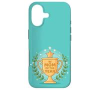 Mom of the Year Trophy Mother's Day Appreciation Award Case for iPhone 17