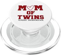 Mom of Twins Classic Overachiever Parent Life PopSockets PopGrip for MagSafe