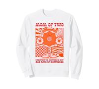 Mom Of Two - Everyday Is Mother's Day (Retro Graphic) Sweatshirt