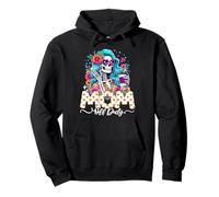 Mom Off Duty Happy Mother's Day Skeleton Mama Life Family Pullover Hoodie