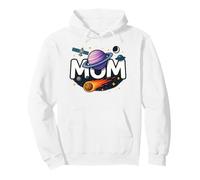 Mom Outer Space Galaxy Birthday Girl 1st Trip Around The Sun Pullover Hoodie