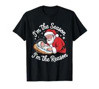 Mom Religious Christmas Shirt I'm The Season I'm The Reason T-Shirt