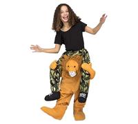 Mom Ride-on León Kids Costume Yellow 10-12 Years
